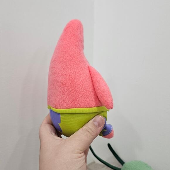 Nickelodeon 2014 Viacom Lot of Patrick Plankton Plush Toy SpongeBob SquarePants - Picture 4 of 9